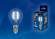 Филаментная светодиодная лампа E14 6W 4000K (белый) Sky Uniel LED-G45-6W-NW-E14-CL PLS02WH (UL-00001371)