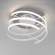 Потолочный светодиодный светильник с ПДУ Eurosvet Breeze 90229/3 белый (a050453)