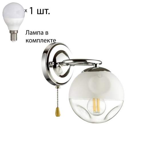 Бра с лампочкой Lumion Belinda 5209/1W+Lamps E14 P45