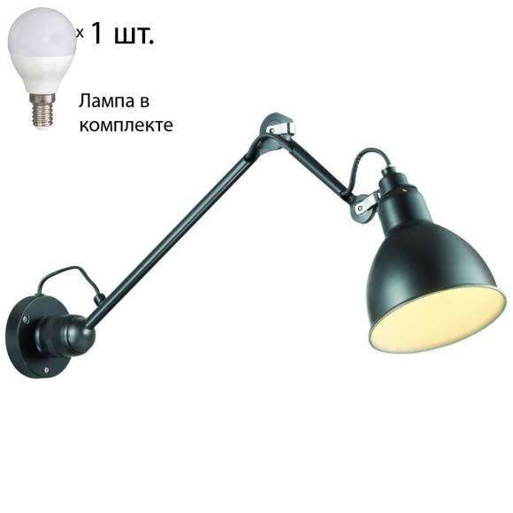 Спот с лампочкой Odeon Light Arta 4125/1WD+Lamps E14 P45