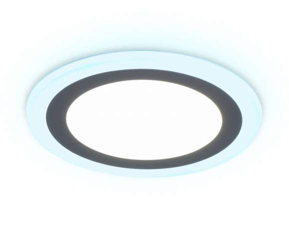 Встраиваемый точечный светильник с подсветкой Ambrella light Downlight DCR368