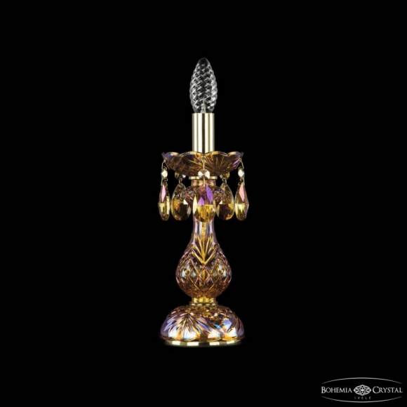 Настольная лампа Bohemia Ivele Crystal 1402 1402L/1-31 G M777