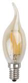Филаментная светодиодная лампа Е14 7W 2700К (теплый) Эра F-LED BXS-7W-827-E14 gold (Б0027965)