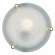 Настенно-потолочный светильник Sonex Duna с лампочками 153/K золото+Lamps E27 P45