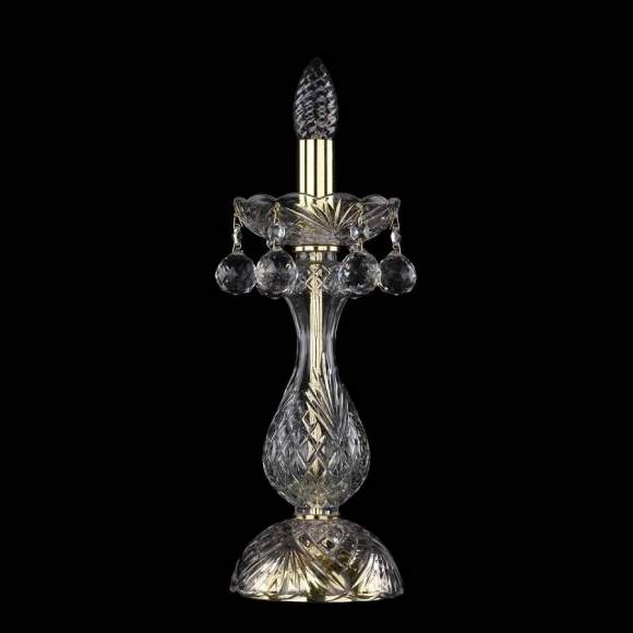 1409L/1-35/G Настольная лампа Bohemia Ivele Crystal