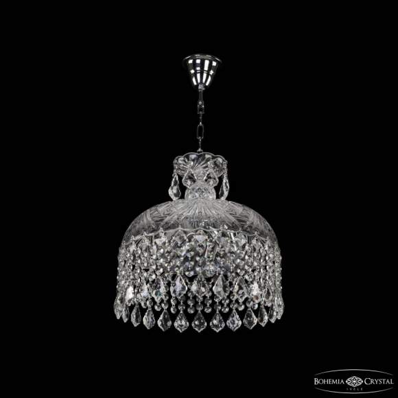 Подвесной светильник Bohemia Ivele Crystal 14781/35 Ni Leafs