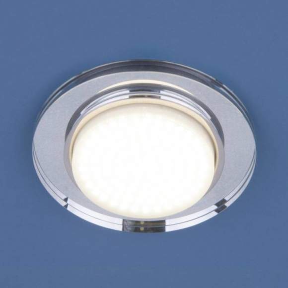 8061 GX53 SL зеркальный/серебро Встраиваемый точечный светильник Elektrostandard 4690389065132 (a031989)
