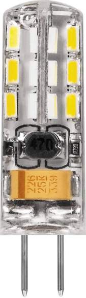 Светодиодная лампа G4 2W 2700K (теплый) JC LB-420 Feron (25858)