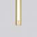 Подвесной светодиодный светильник Евросвет Strong 50189/1 LED матовое золото (a048077)