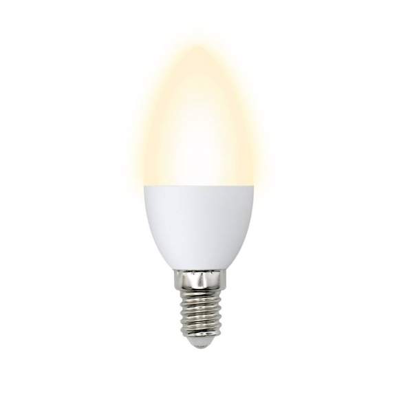 Светодиодная лампа E14 11W 3000K (теплый) Norma Volpe LED-C37-11W/WW/E14/FR/NR (UL-00003812)