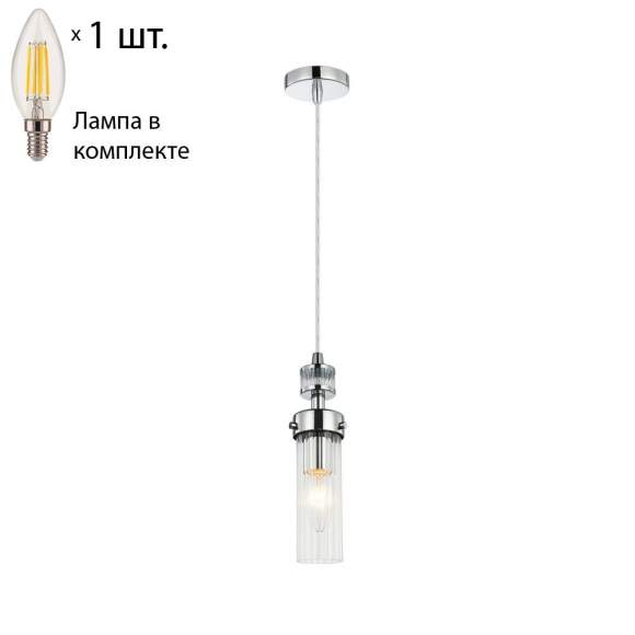 Подвесной светильник с лампочкой Favourite Aestetic 2819-1P+Lamps E14 Свеча