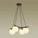 Подвесная люстра Lumion Randi с лампочками 5212/4+Lamps E27 Свеча