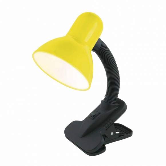 Настольная лампа на прищепке Uniel TLI-222 Light Yellow (09405)