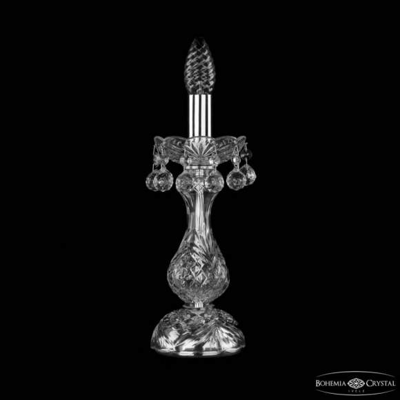 Настольная лампа Bohemia Ivele Crystal 1409 1409L/1-31 Ni
