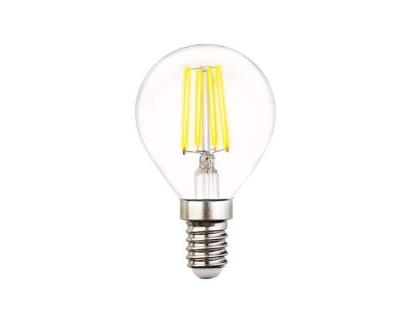 Филаментная светодиодная лампа E14 6W 4200К (белый) G45-F Filament Ambrella light (204215)