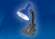 Настольная лампа на прищепке Uniel TLI-222 Light Blue (09406)