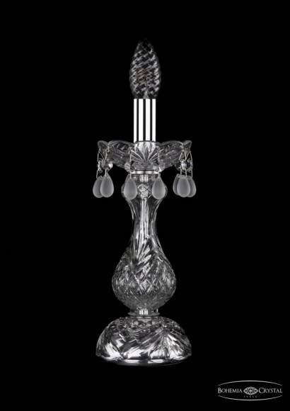 1410L/1-31/Ni/V0300 Настольная лампа Bohemia Ivele Crystal