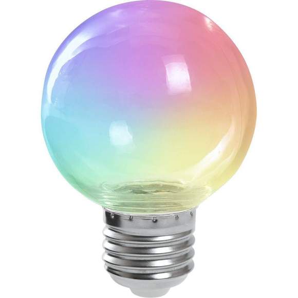 Светодиодная лампа для гирлянд белт-лайт CL25, CL50, E27 3W RGB Feron LB-371 38130