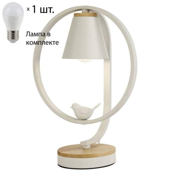 Настольная лампа с лампочкой F-promo Uccello 2939-1T+Lamps E27 P45
