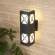 1405 TECHNO черный Уличный настенный светильник Elektrostandard a041976