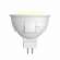Лампа светодиодная GU5.3 6W 3000K (Теплый белый свет) JCDR матовая Uniel Яркая LED-JCDR 6W/WW/GU5.3/FR PLP01WH картон (UL-00002424)