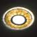 Встраиваемый светильник с подсветкой Fametto Luciole DLS-L108 GU5.3 CHROME-WHITE UL-00000359