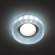 Встраиваемый светильник с подсветкой Fametto Luciole DLS-L110 GU5.3 CHROME-MATT CLEAR UL-00000361
