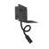 Настенный светодиодный светильник спот с полочкой, USB порт ST Luce Pinaggio SL1576.401.02