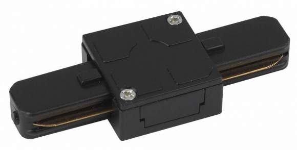Коннектор прямой для однофазного шинопровода TR6 Эра Trek TR7-C 2W I BK (Б0032180)