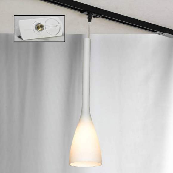 Однофазный светильник для трека Lussole Loft Varmo LSN-0106-01-TAW