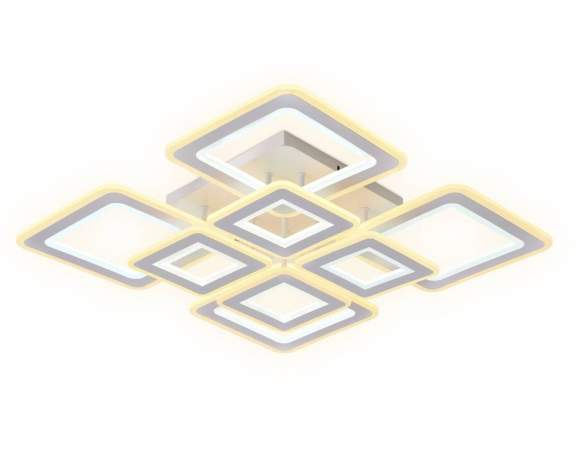 Потолочная светодиодная люстра Ambrella light Original FA868 (ПДУ РАДИО 2.4G)