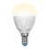 Диммируемая светодиодная лампа E14 6W 3000К (теплый) Palazzo Uniel LED-G45-6W-WW-E14-FR-DIM PLP01WH (UL-00000694)
