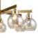 Подвесная люстра с лампочками Favourite Palear 2775-7P+Lamps E14 Свеча