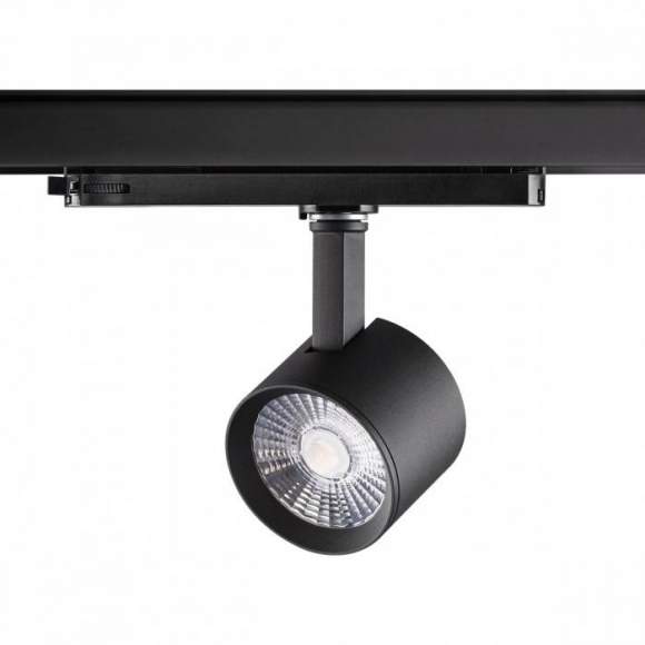 Трехфазный LED светильник 20W 4000К для трека Novotech Curl 358330