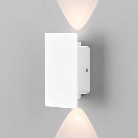 Уличный настенный светильник Elektrostandard Mini Light 35154/D белый (a060884)