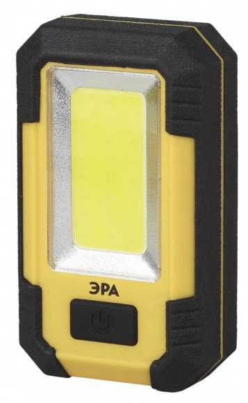 Ручной светодиодный фонарь на аккумуляторе. Дальность луча - 40 м. ЭРА Рабочий серия ''Практик'' RA-801 (Б0027824)